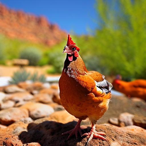 Beating the Heat: How to Keep Your Chickens Cool in Arizona Summers