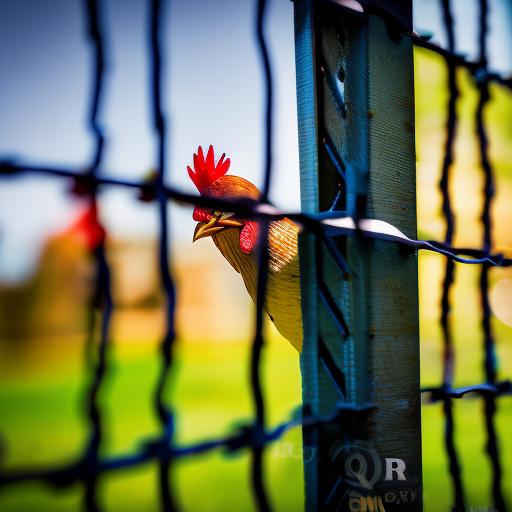 Keep Chickens Out with Anti-Bird Tape Fence: A Solution for Protecting Your Property