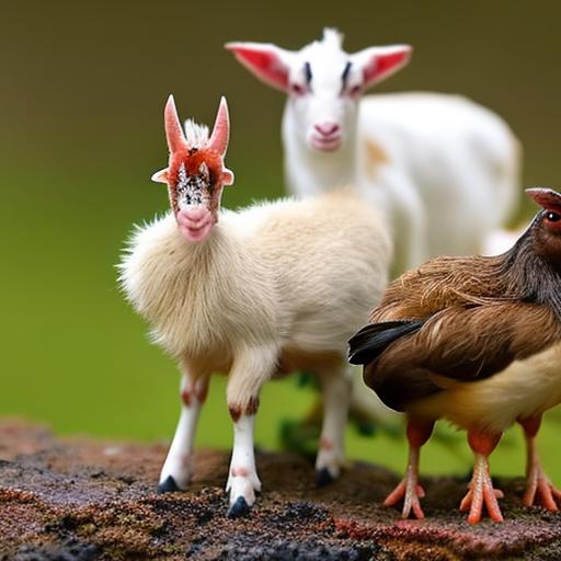 Discover the Perfect Coop Companion: Miniature Goats and Chickens Living Together
