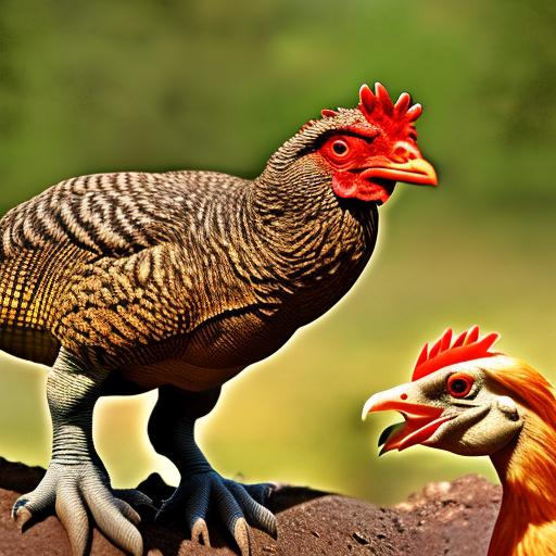 Discover the Surprising Relationship Between Dinosaurs and Chickens: Can They Coexist