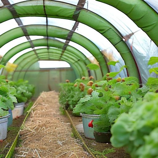 Discover the Benefits of Keeping Chickens in a Polytunnel: Everything You Need to Know