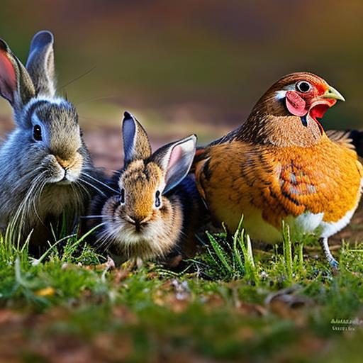 Discover the Benefits and Challenges of Keeping Chickens and Bunnies Together: Can It Be Done