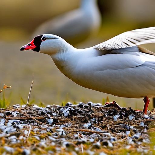 Experience the Excitement of Embden Geese Breeding Season!