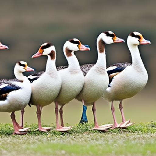 breeding age of chinese geese