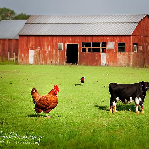 Maximizing Harmony on the Farm: Successfully Keeping Chickens and Cows Together