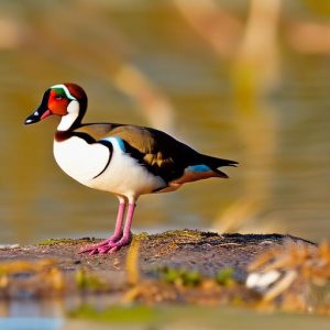 Discover the Alluring Beauty of Egyptian Geese’s Male Breeding Plumage