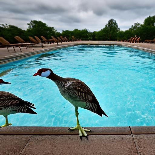 Keep Geese Out of Your Pool: Tips and Tricks for a Cleaner and More Enjoyable Swimming Experience