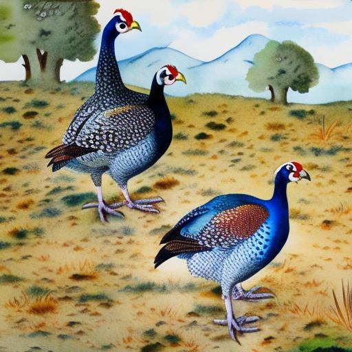 Exploring the Fascinating World of Common Guinea Fowl Breeds