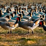 swan decoys to keep geese away