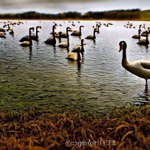 do swan decoys keep geese away