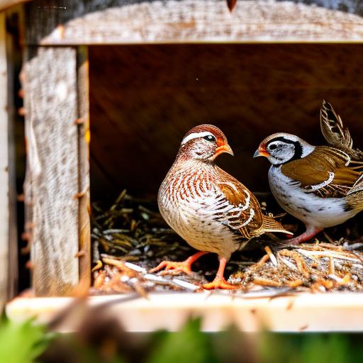 keeping quail in chicken coop