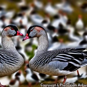 what keeps geese away from yard