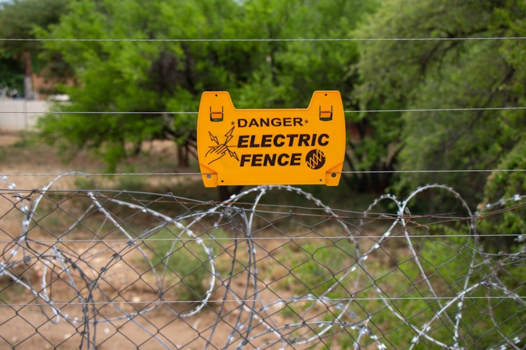 Photo Electric fence