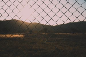 Photo Chain link fence