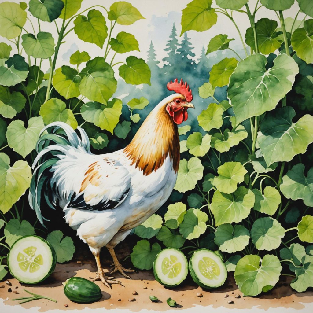 Discover: Can Chickens Safely Munch on Cucumber Leaves?