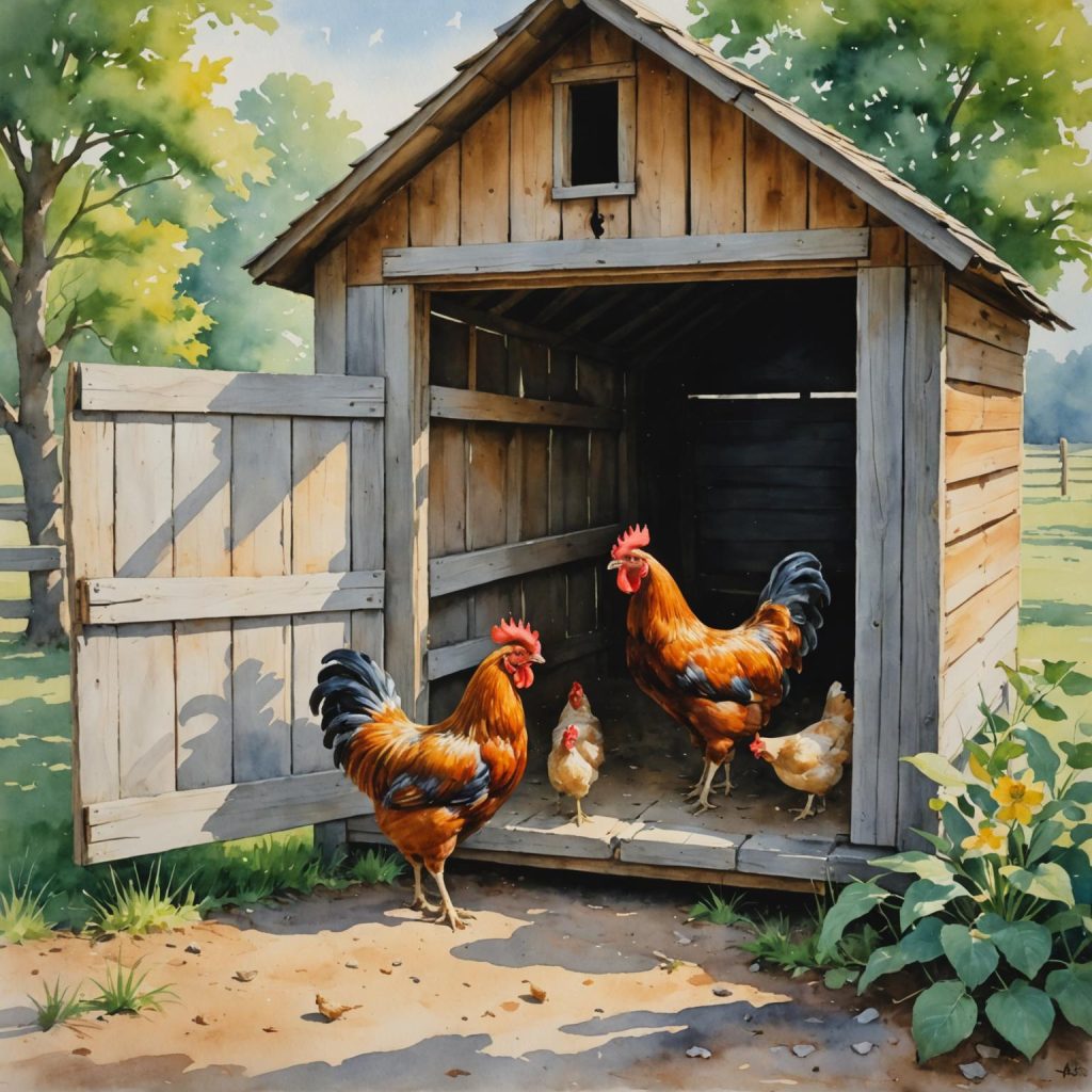 Unlocking the Mystery: The Fascinating Reason Behind Why a Chicken Coop Typically Has Only Two Doors