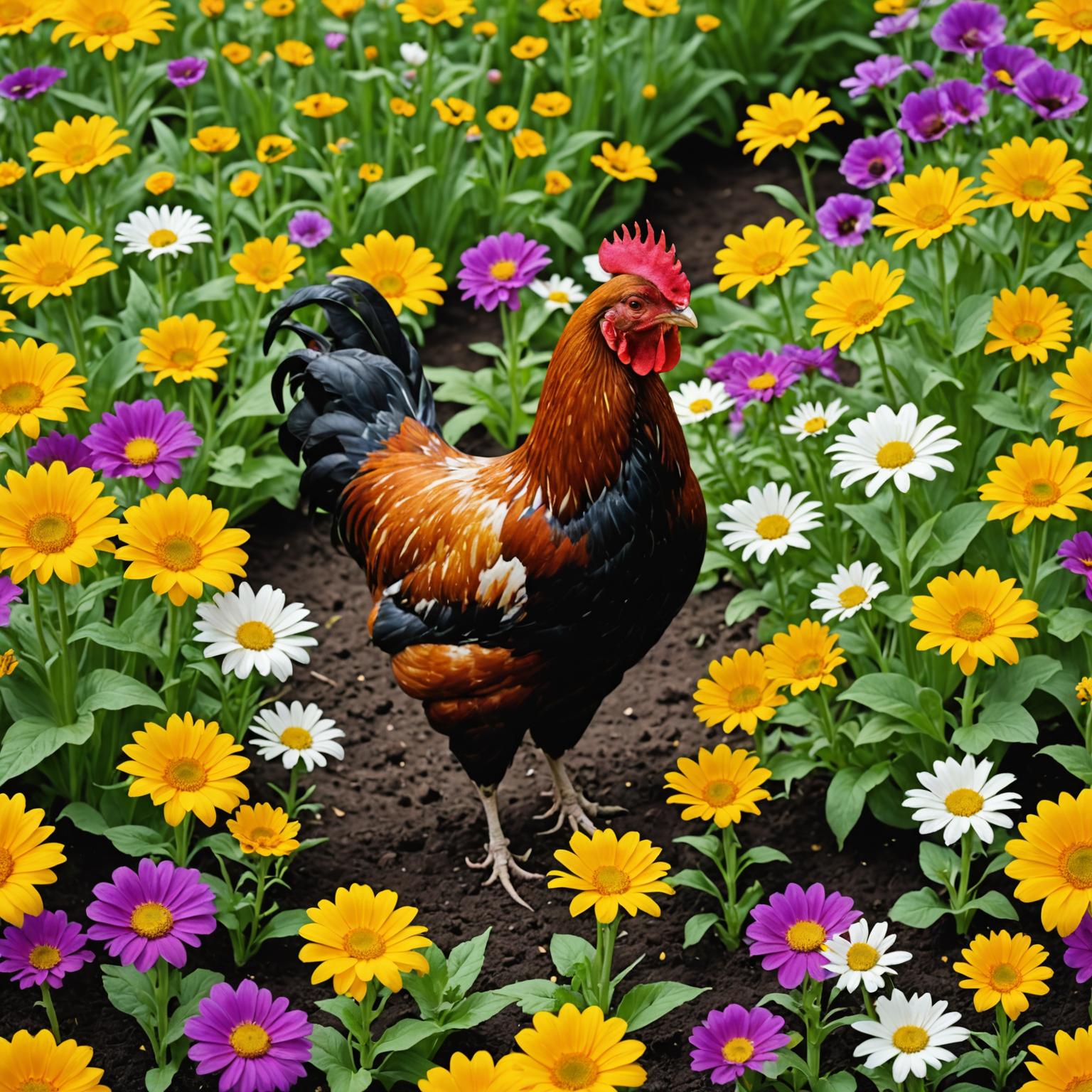 - Understanding the Behavior‍ of chickens ⁤in Flower ⁢Beds