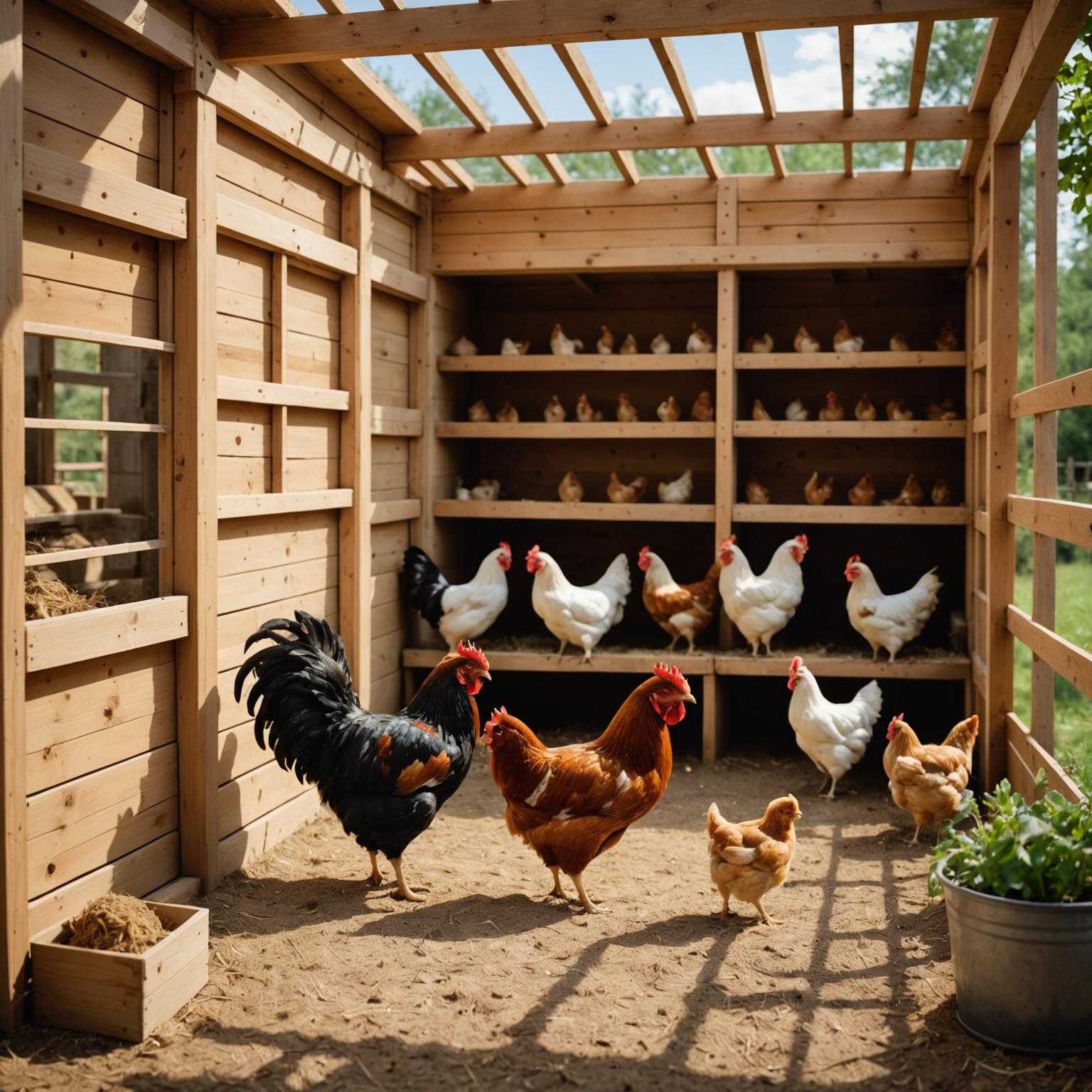 Determining the Ideal Space Requirement for Your Chickens