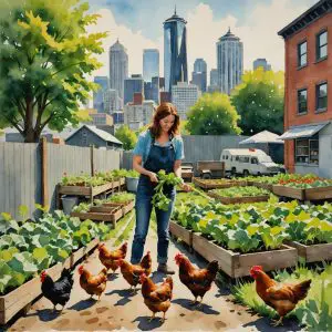 Urban Farming in Seattle: The Joys of Keeping Chickens in the City